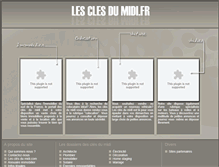 Tablet Screenshot of lesclesdumidi.fr