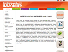 Tablet Screenshot of investissement-immobilier.lesclesdumidi.com