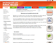 Tablet Screenshot of dossier.lesclesdumidi.com